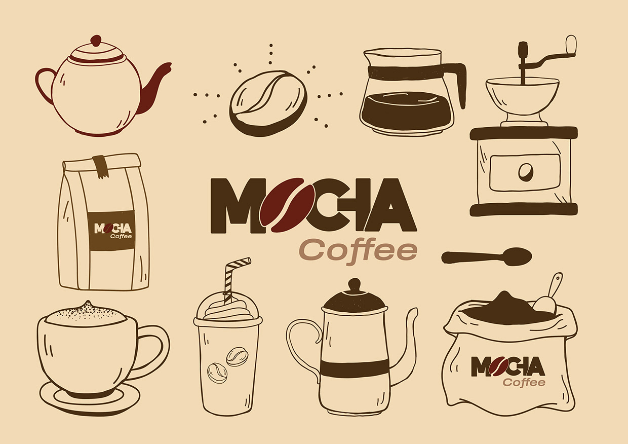 Minimalist Coffee Brand Identity – Mocha Coffee Image 12