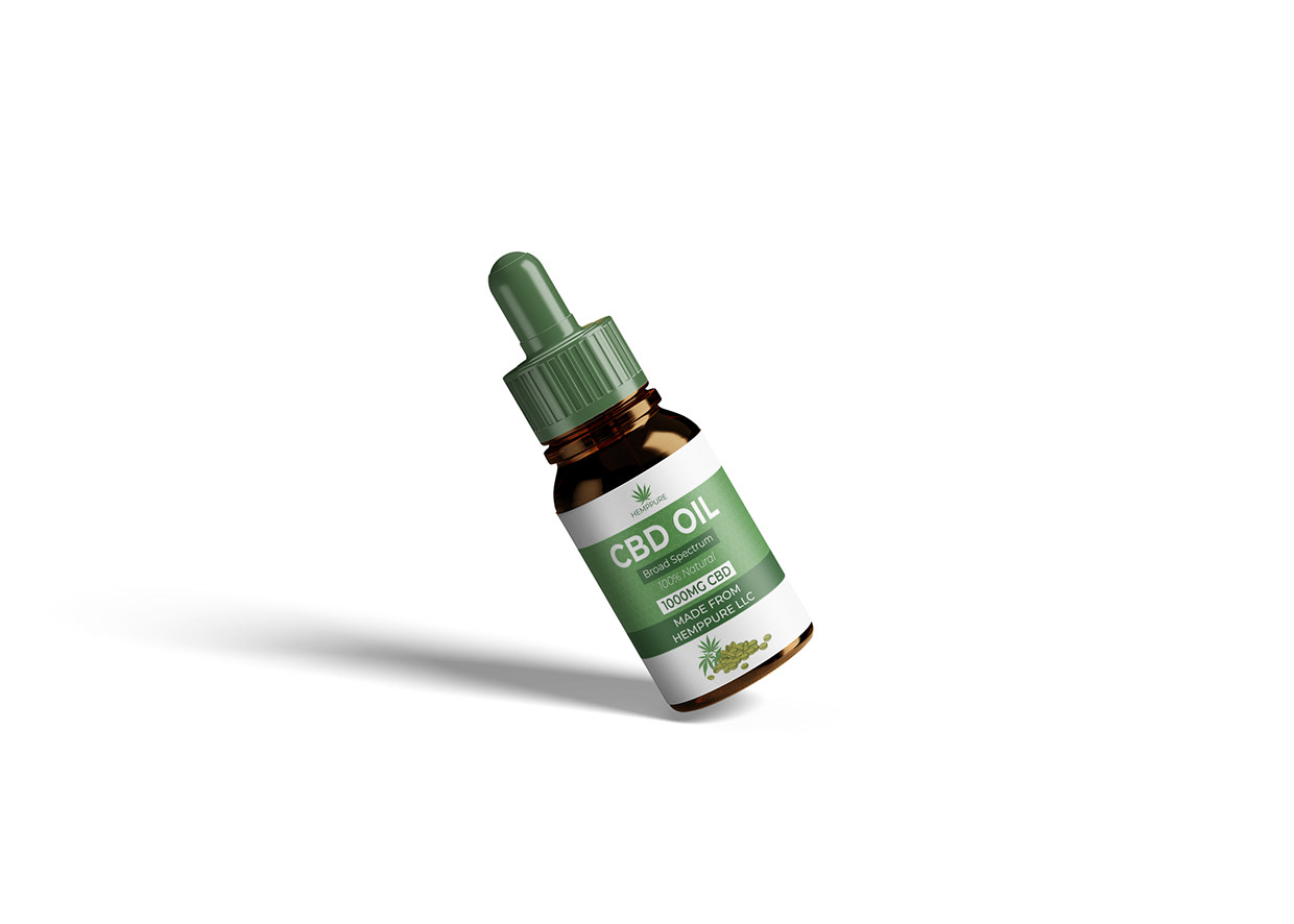 CBD Oil Product Label Design Image 0