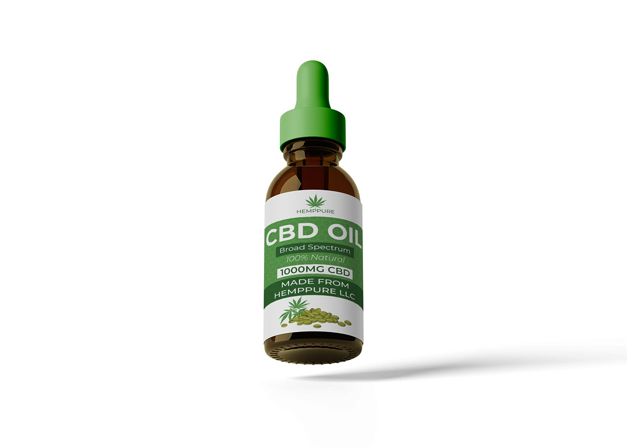 CBD Oil Product Label Design Image 2