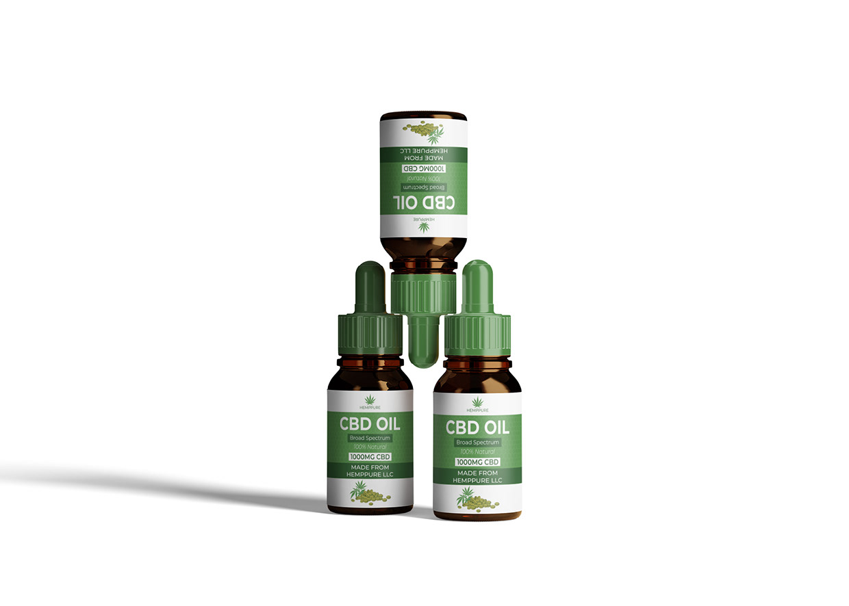 CBD Oil Product Label Design Image 3