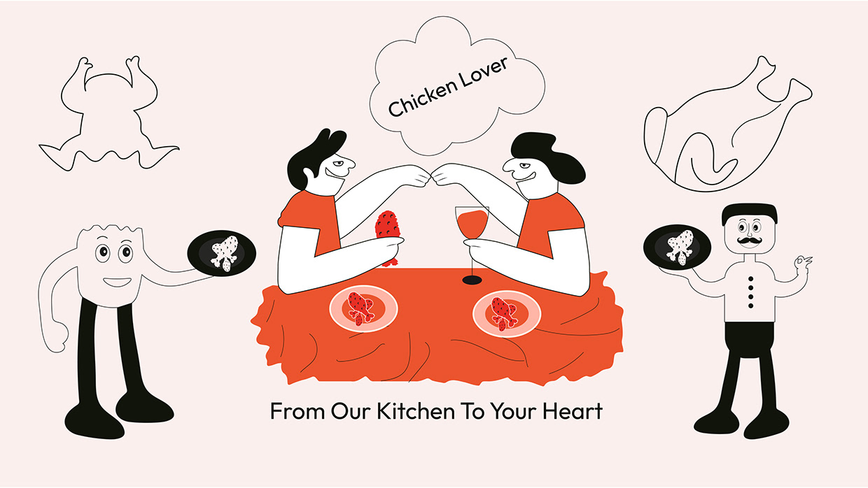 ZINGHEN – Modern Chicken Brand Logo Design Image 14