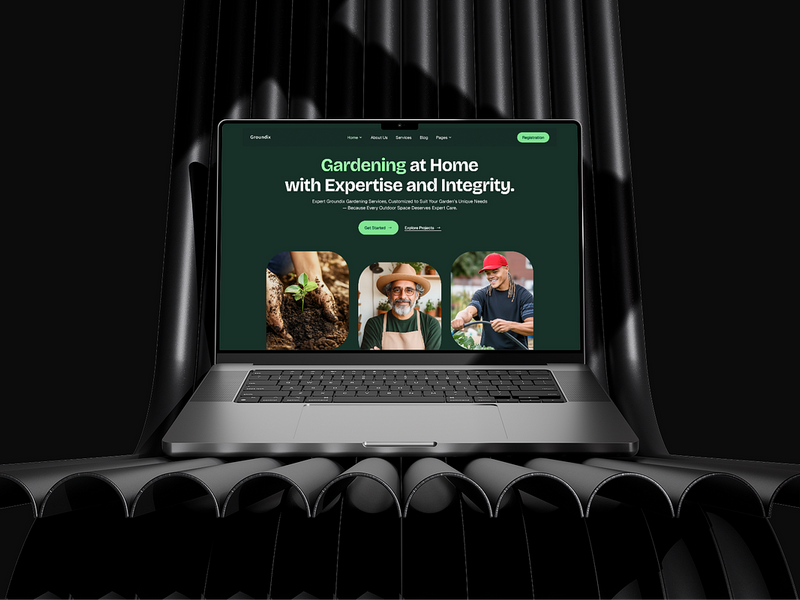 Gardening Solution Website Design