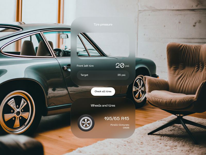 Classic Car Interface – Exploration