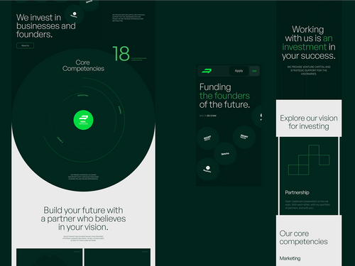 MML Ventures Investment Fund Website Design