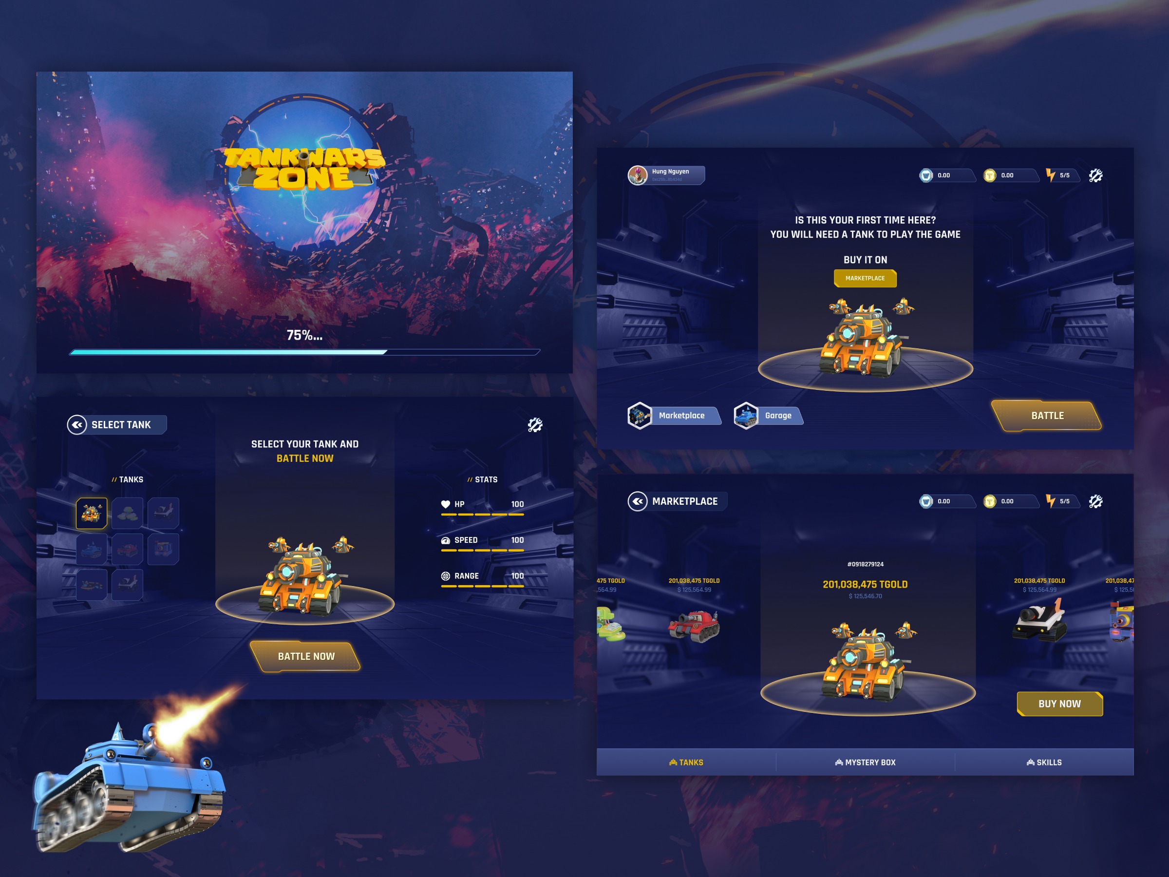Tank MOBA Project Image 0