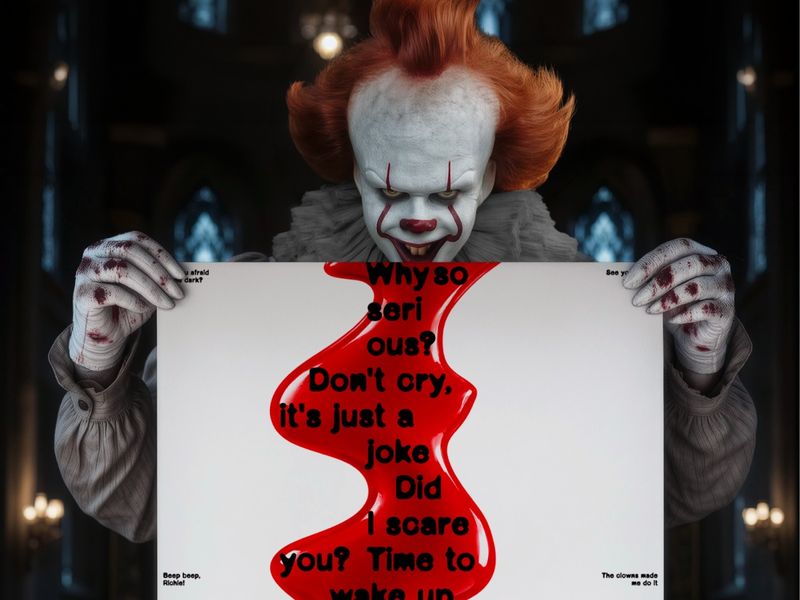 Pennywise Halloween Poster