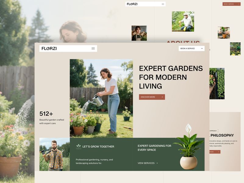 Florzi - Food & Drink Website Template