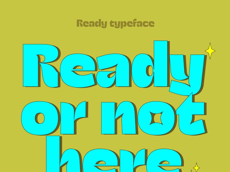 Ready Typeface
