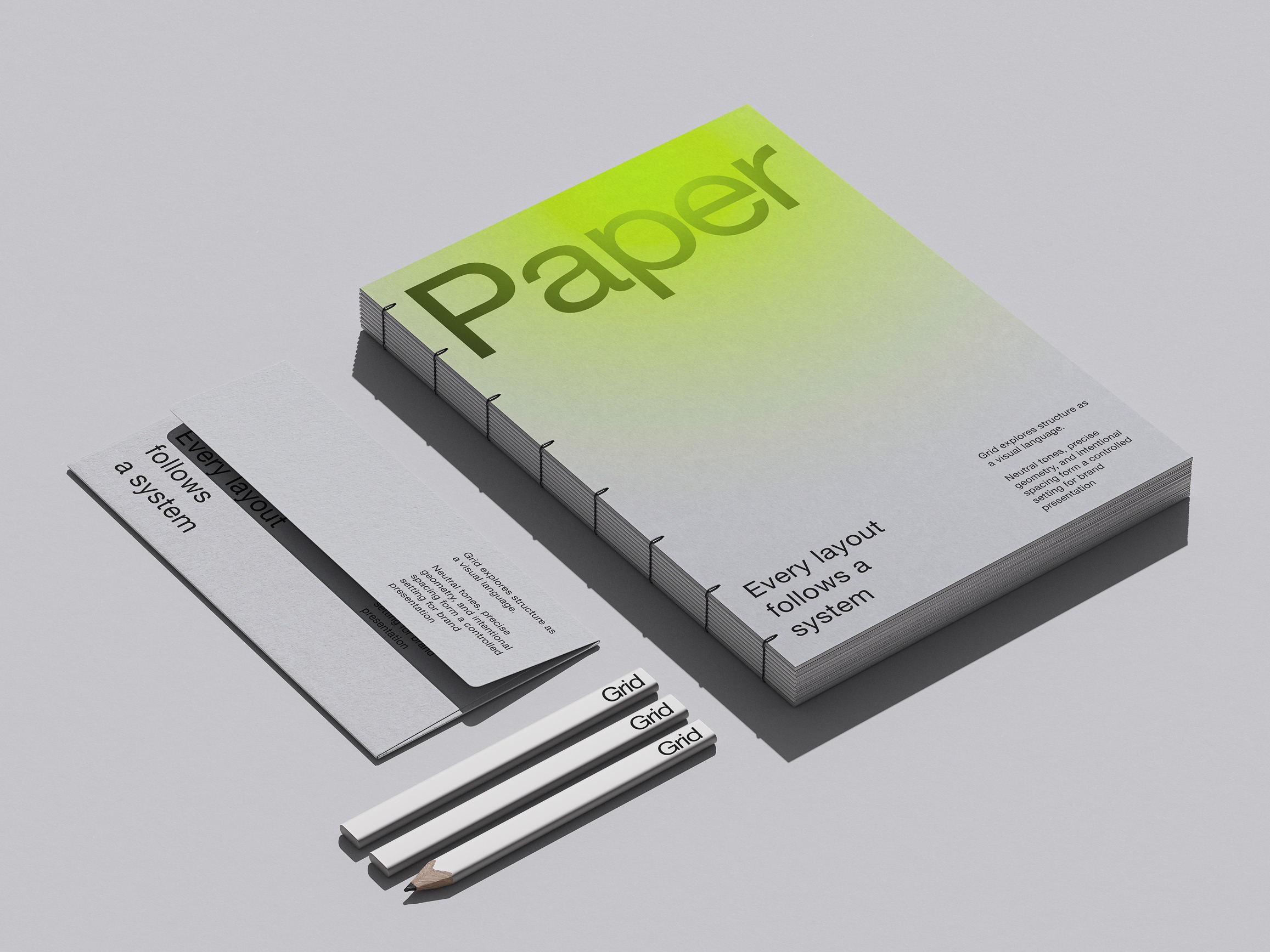Grid, Branding Mockups