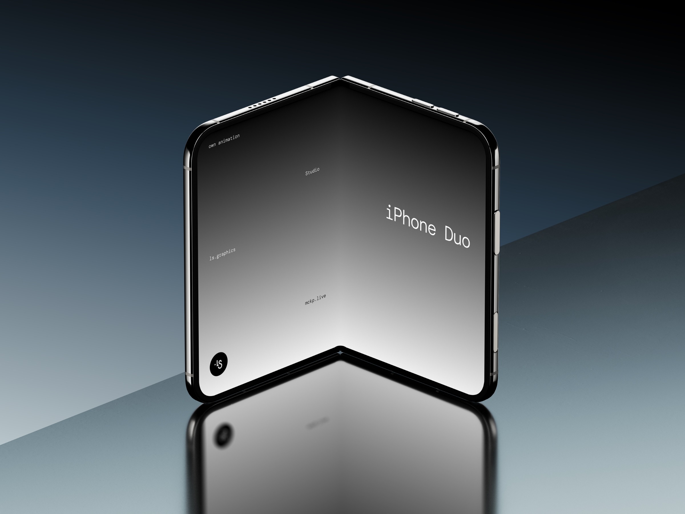 iPhone Duo Mockups Image 1