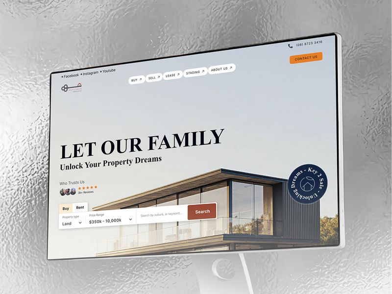 Key 2 Sale — A Complete Real Estate Website Redesign