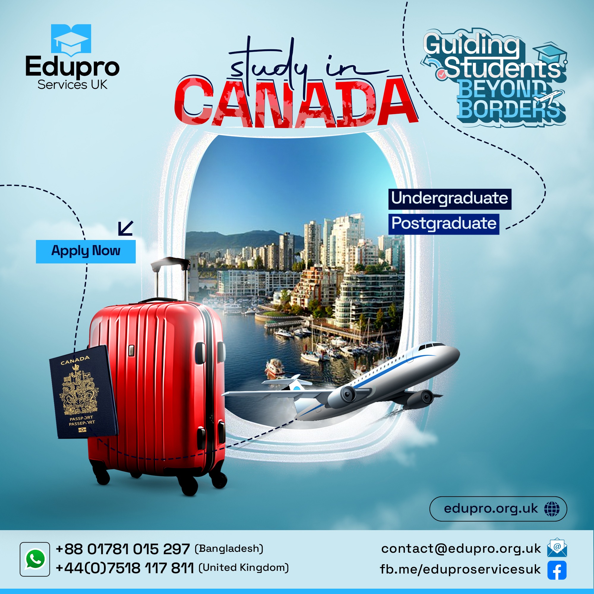 Study Abroad social media | Promotional Ads Image 5