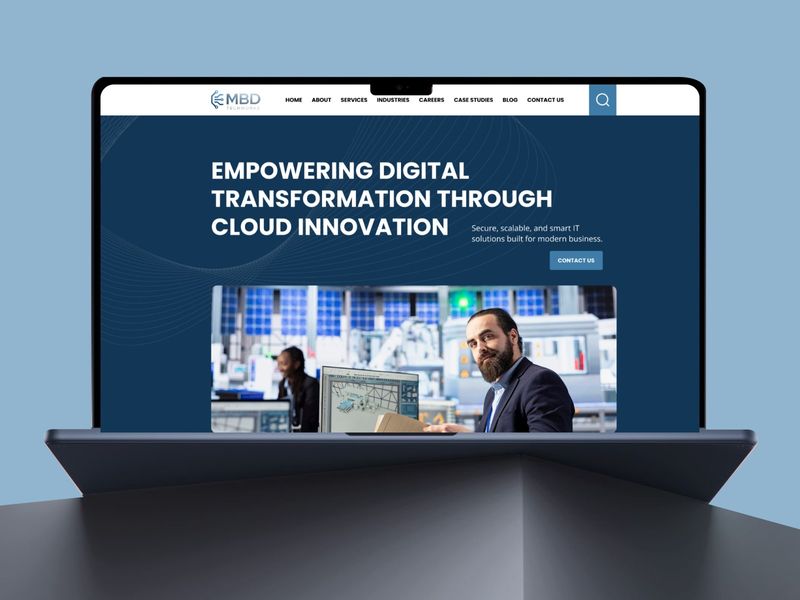 MBD Techworks | Cloud & IT Solutions Website Design