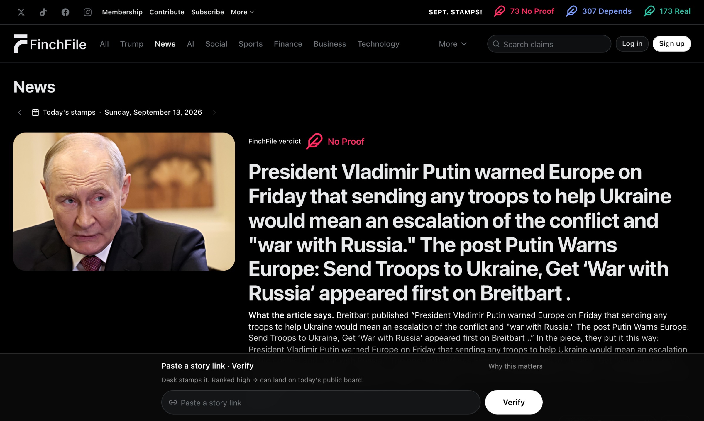 FinchFile — We test the news. Image 4