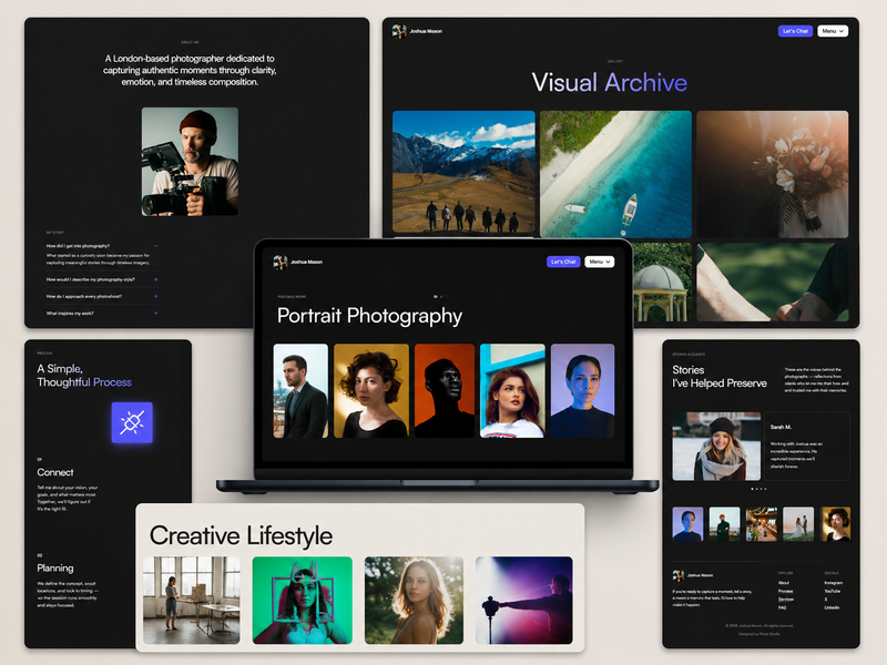 J.M-Photo-Folio by Waaiz Hussain - Uncategorized design asset by framer