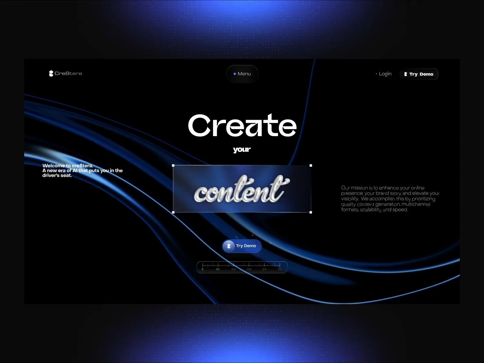 Cre8tera // Website Image 0