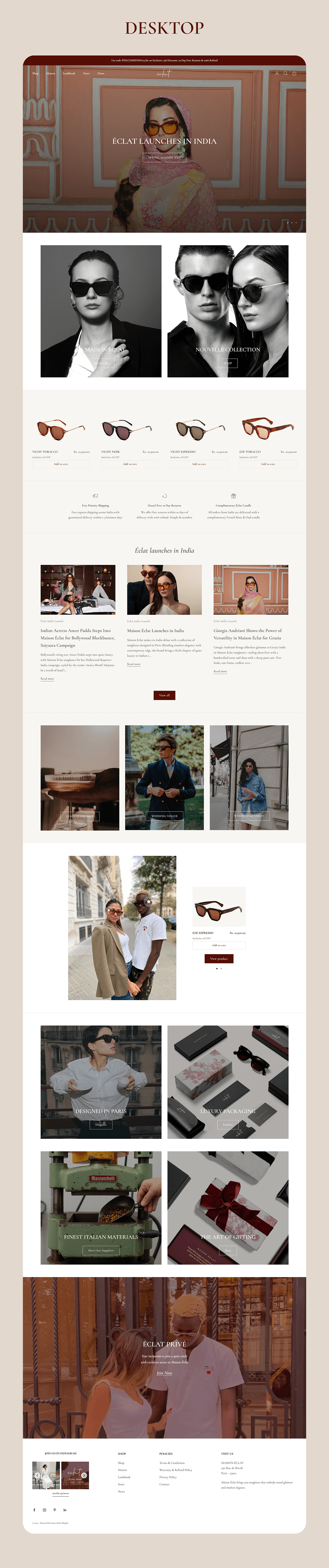 Maison Éclat — Premium Eyewear Image 1