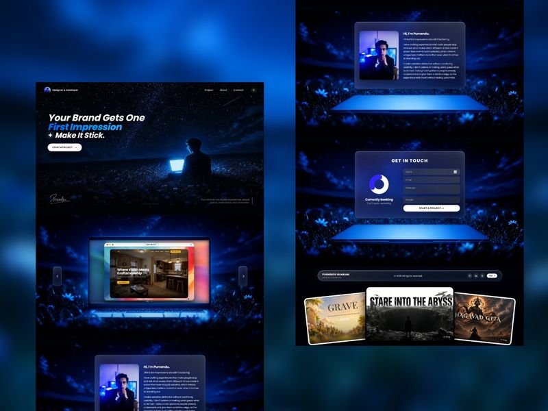 Purnendu Gharami — Designer & Developer