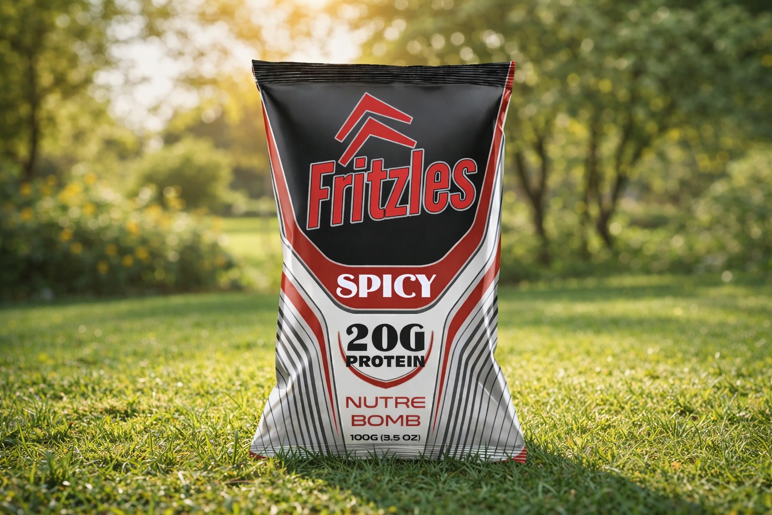 Fritzles Nutre Bomb - Protein Snacks Packaging Design  Image 10