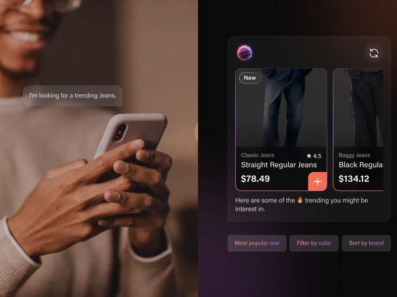 AI Ecommerce Chat Flow