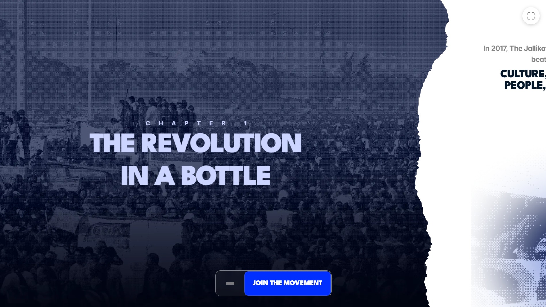 Kaalaiyan Goli Soda – UI/UX, Visual Direction and Framer Development Image 1