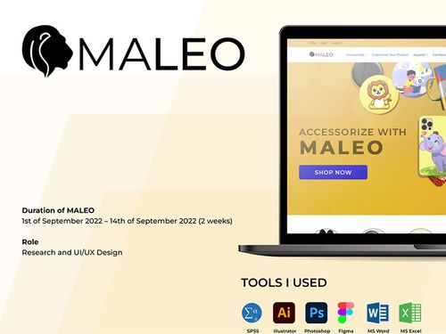 UX Case Study on MALEO - Updated