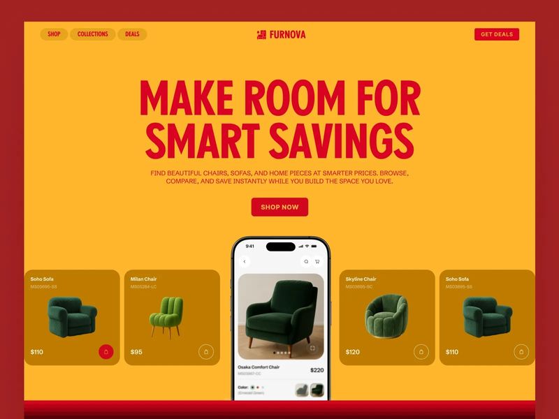 Furnova | Smart Furniture Savings Landing Page