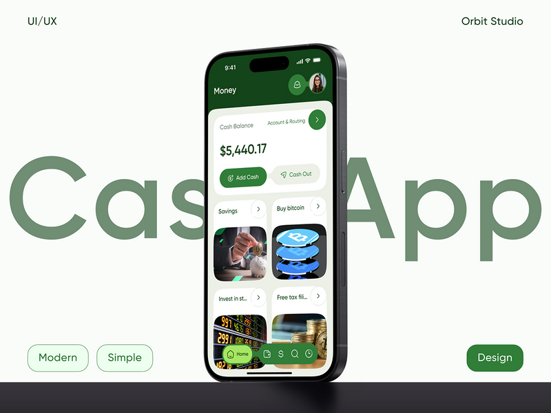 Cash Finance UI UX | Mobile App | Zero Studio
