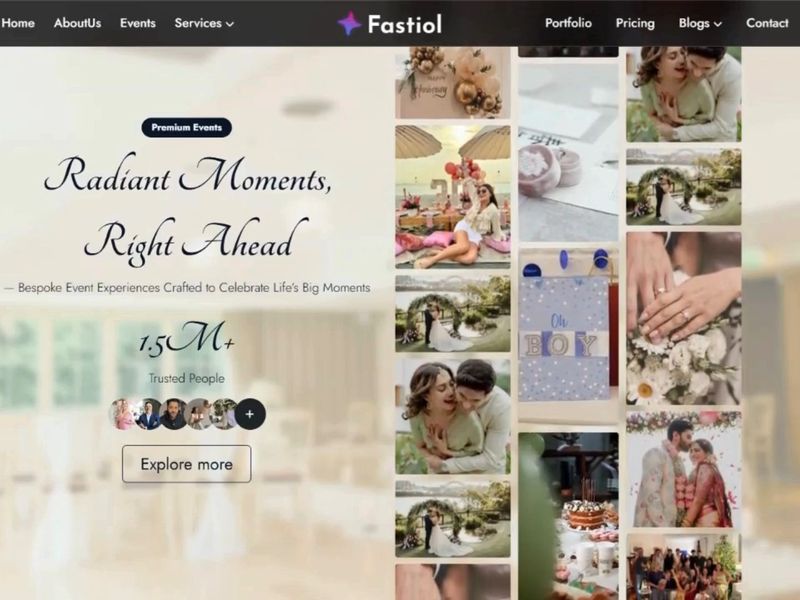 Fastiol - Event Management HTML Template