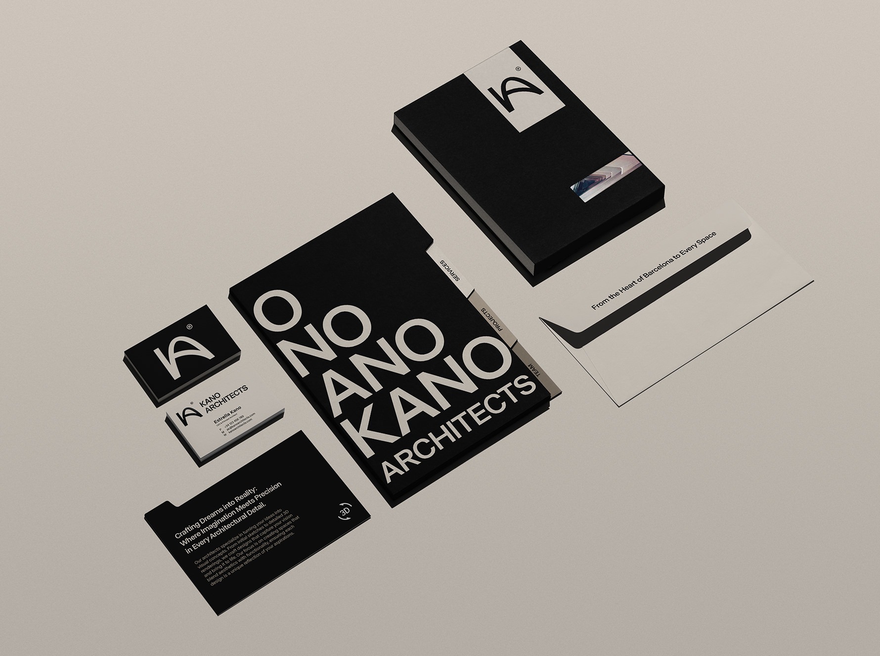 Corporate Design & Branding für Kano Architects – Payam Zadeh Image 1