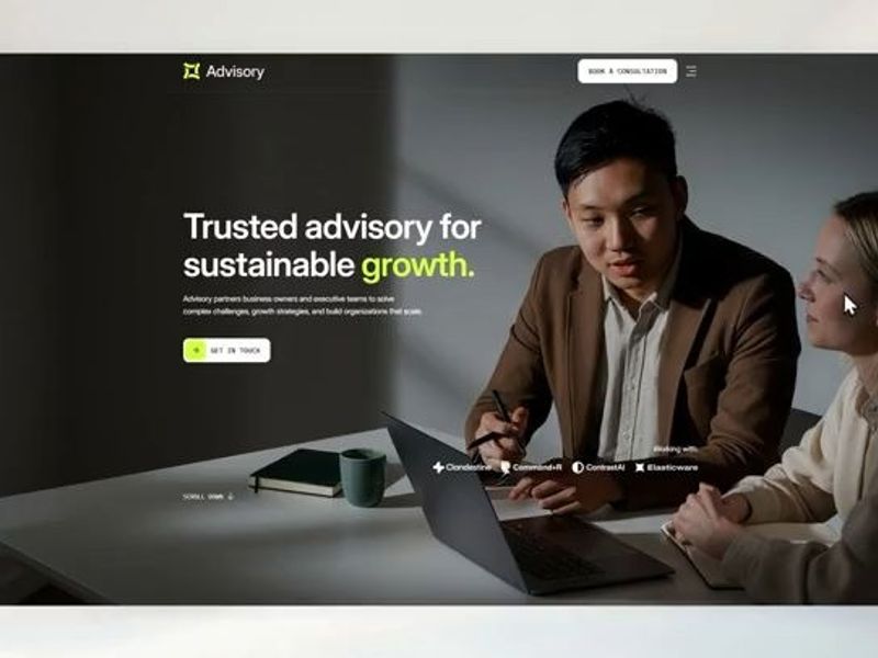 Advisory — UX Interactions & Motion Case Study