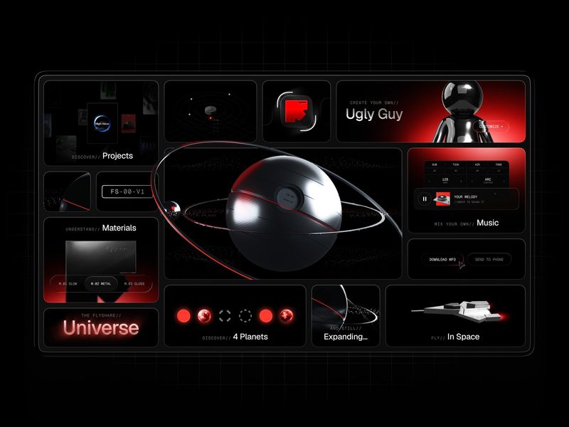 The whole universe on one board.