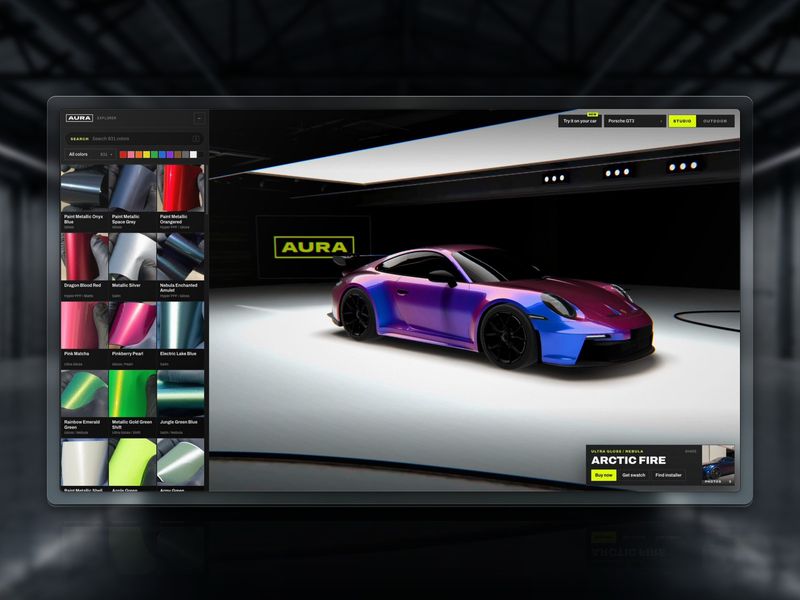 Aura Color Explorer