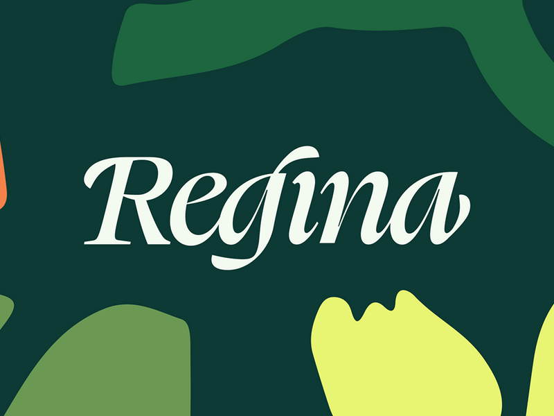 Regina · Brand & Website redesign