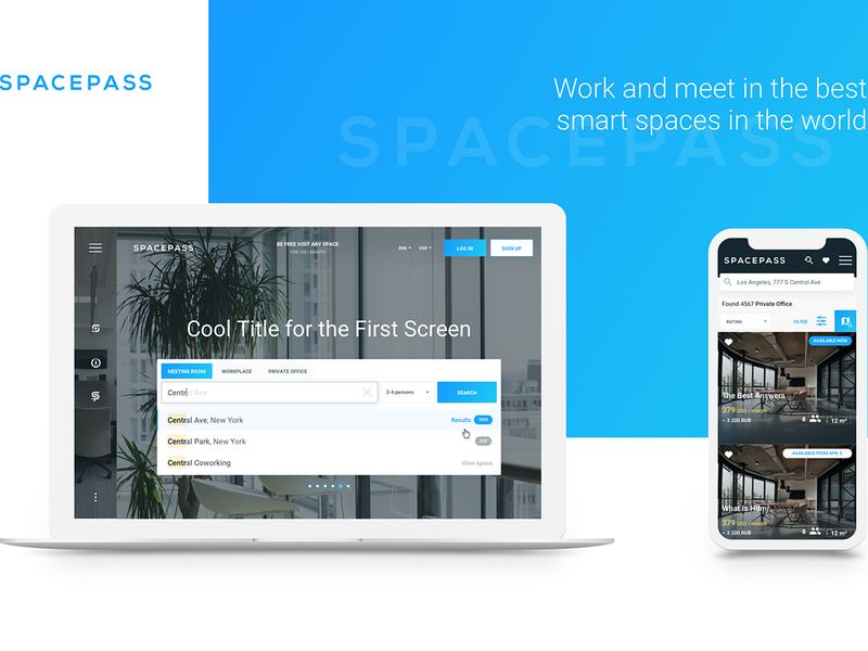 SpacePass - Market place for co-working and offices