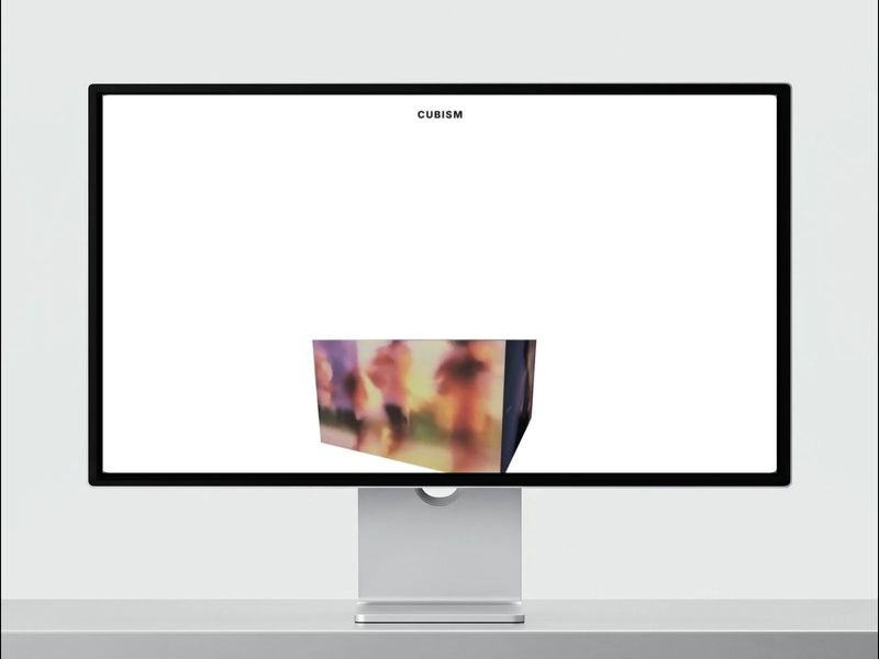CUBISM — A Free Geometric Portfolio Template