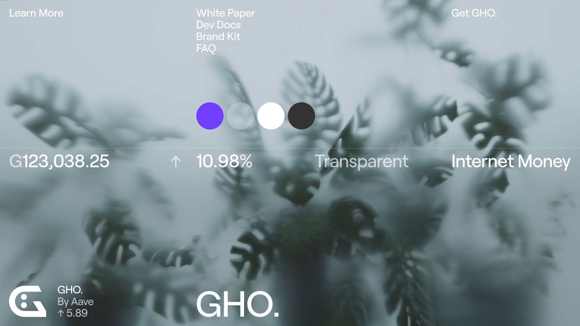 GHO by Aave - Branding Image 4