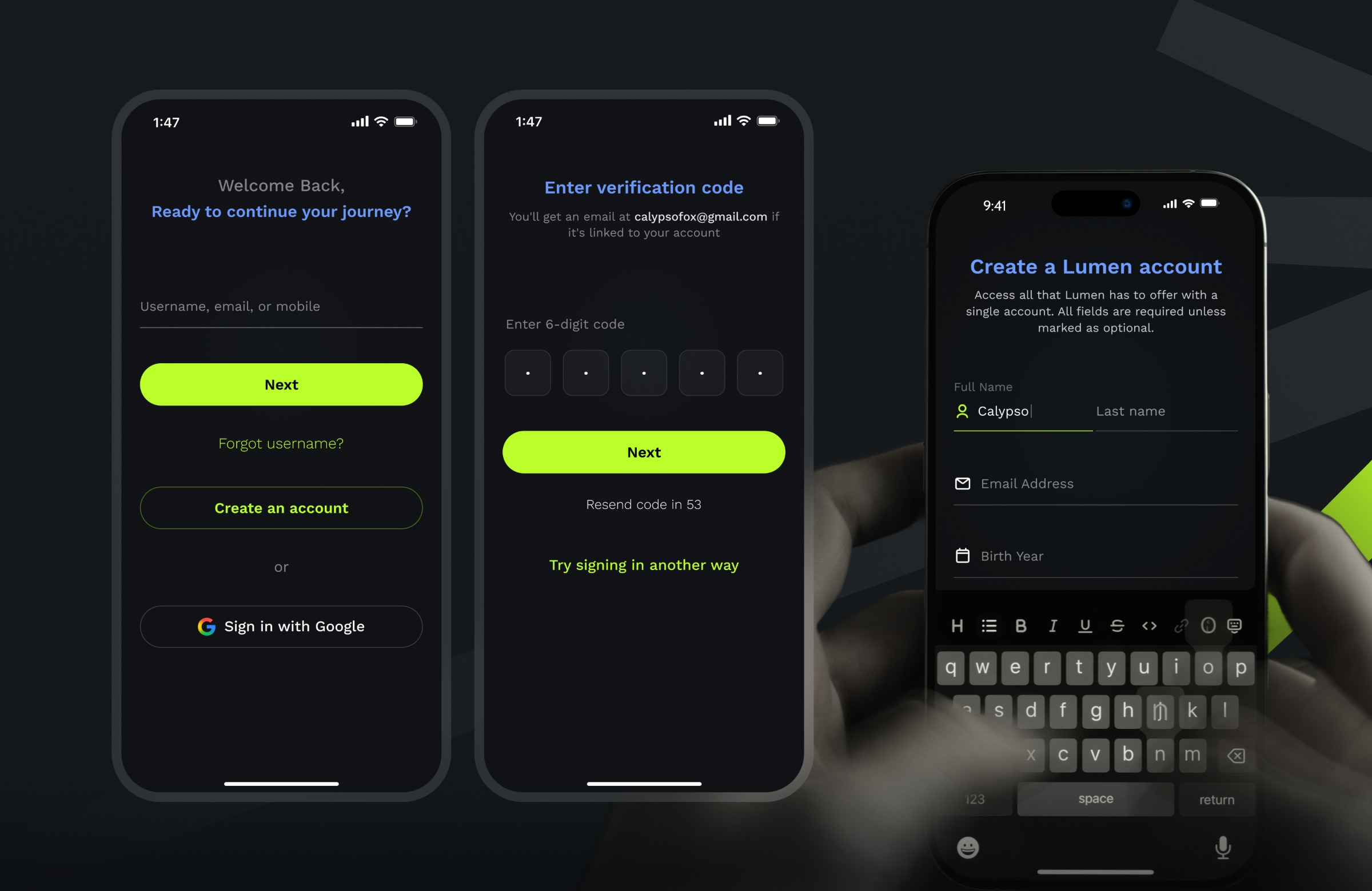 Lumen: A Modern Stock Investment Platform - Mobile App Image 16