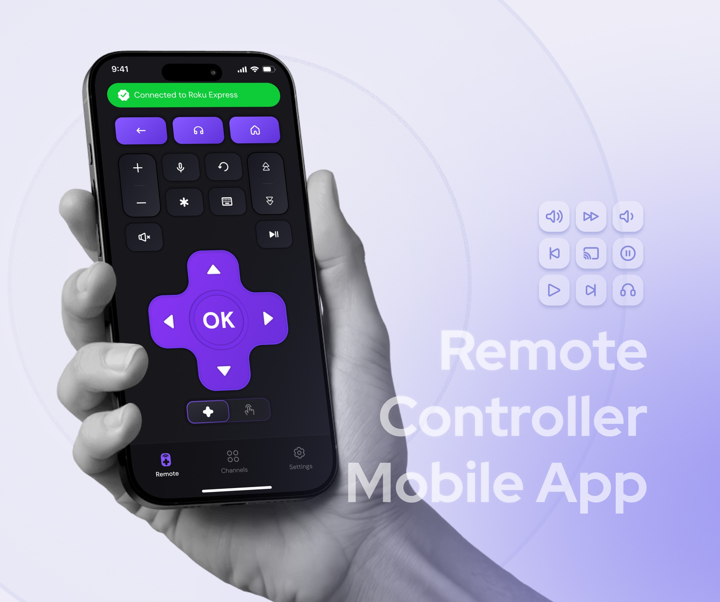 Remote Control / Roku App - Redesign Image 2