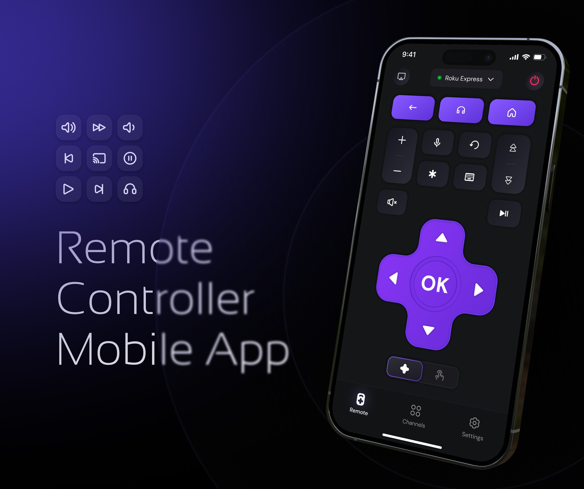 Remote Control / Roku App - Redesign Image 3