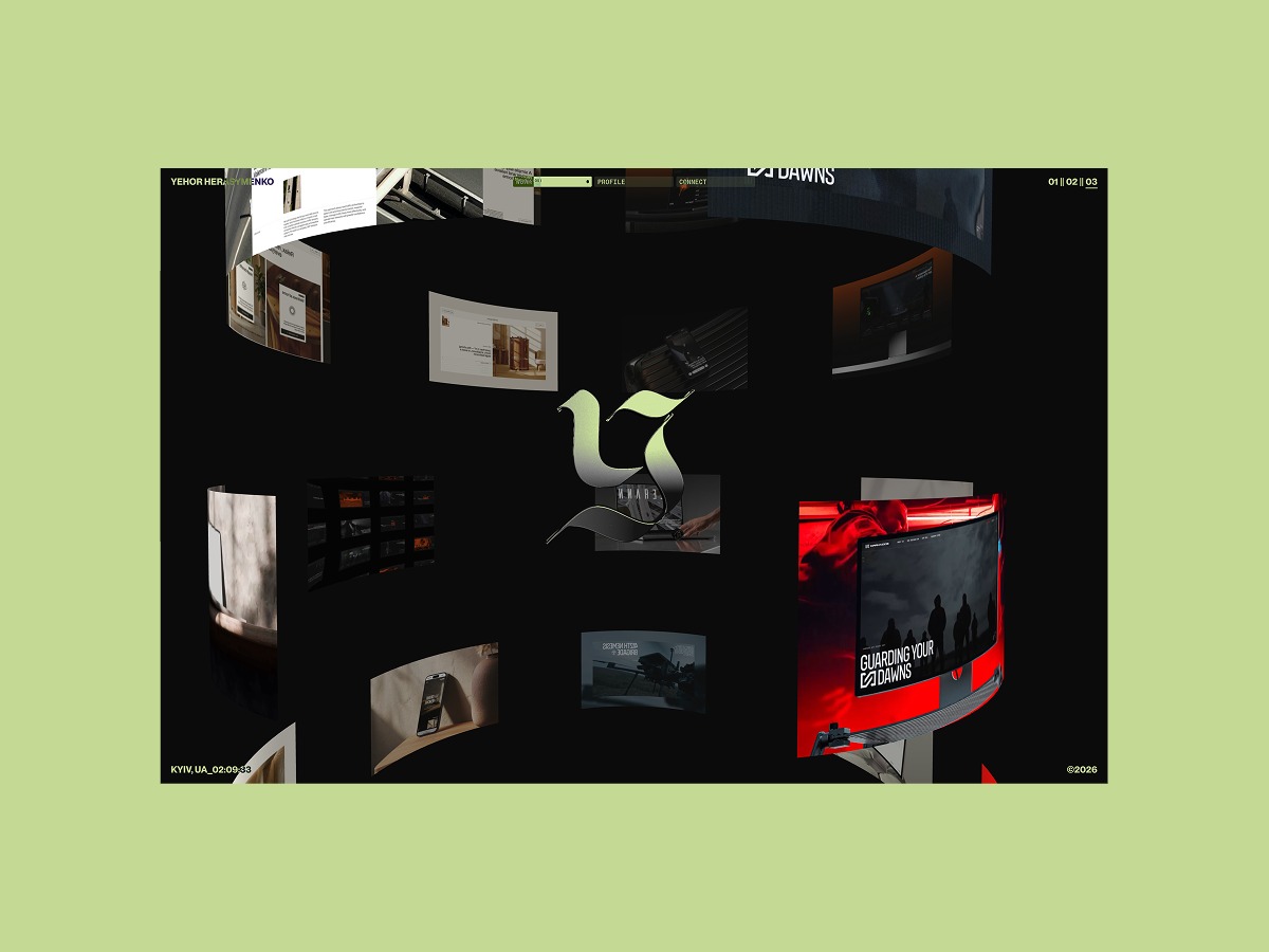 Yehor Herasymenko — Portfolio 2026 Image 0