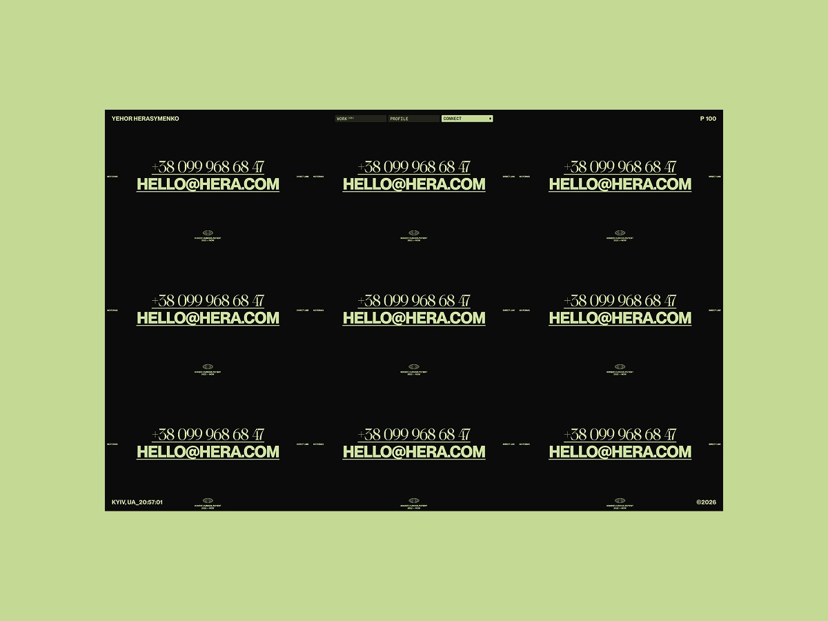 Yehor Herasymenko — Portfolio 2026 Image 1