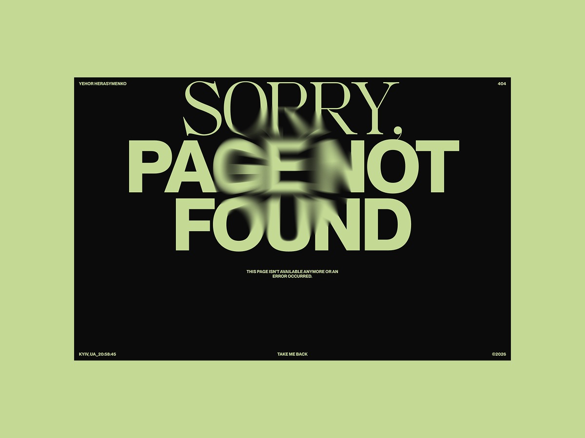 Yehor Herasymenko — Portfolio 2026 Image 2