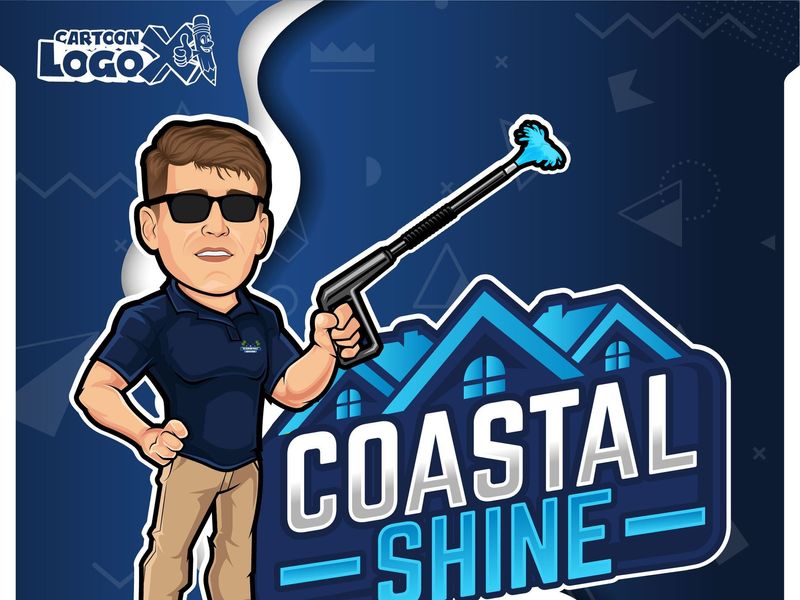 Logo Design and Brand Kit for Pressure Washing and Cleaning Services Business