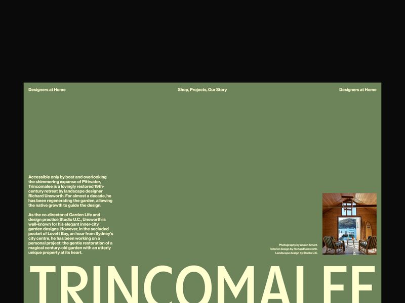 Type & Layout Exploration: Trincomalee