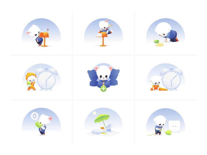 Milo - SaaS Empty State & Onboarding Illustration Set