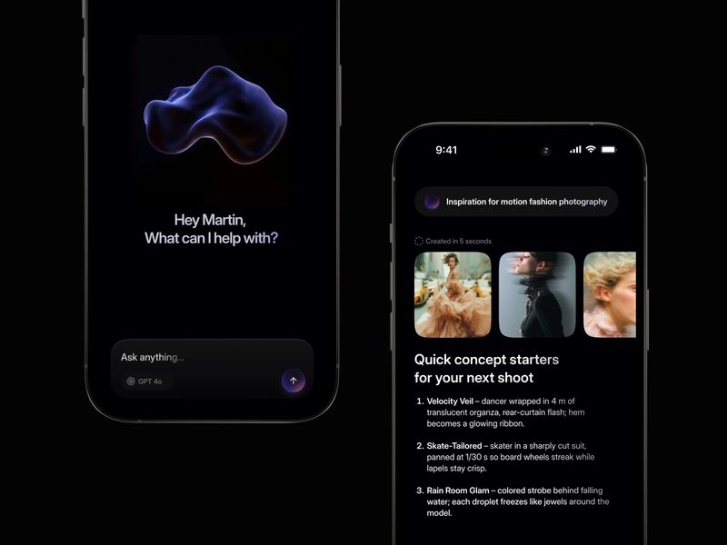 AI Chat - Shape exploration