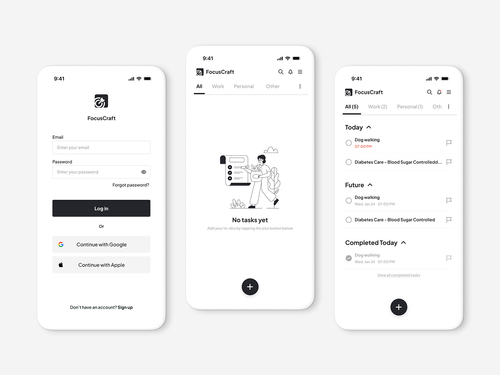 To-Do List App UI UX