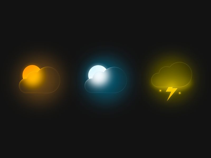 Weather LiquidGlass Icons