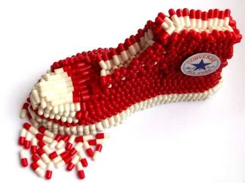 Hans Mestizo - Fashion Doses, Converse Art Piece